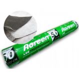 Агроволокно черное с перфорацией (плотность 50) 1,07×10 метров (Agreen)