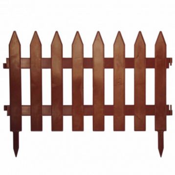 Паркан пластиковий на 4 секції