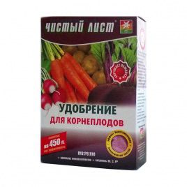 Чистый лист (кристал) для корнеплодов кристал. минер. удобрение (Kvitofor)