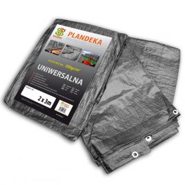 Тент укрепленный GRAY 200 гр/м2 (Bradas)