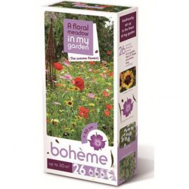 Богемия летние цветы на 30 кв. м семена цветочной смеси (Nova Flore)