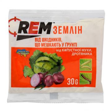 Рем (REM) Землин средство от почвенных вредителей