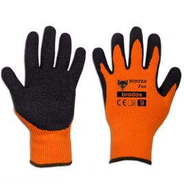 Рукавички захисні Winter Fox латекс (Bradas)