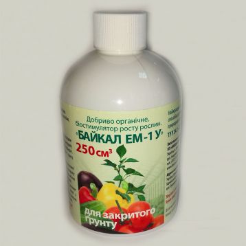 Байкал ЭМ-1-У закрытый грунт биоудобрение