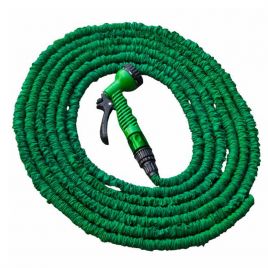 Шланг растягивающийся для полива TRICK HOSE (5-15 / 7,5-22) зеленый (Bradas)