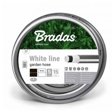 Шланг для поливу WHITE LINE Новий дизайн 3/4 дюйм. (Bradas)