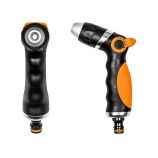 Пистолет для полива металлический Black Line регулируемый (Bradas)