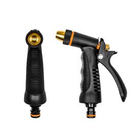 Пистолет для полива металлический PROFI Black Line с регулировкой (Bradas)