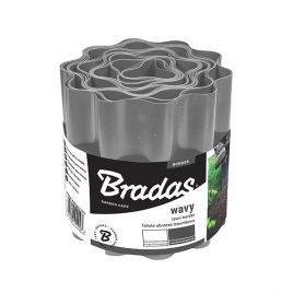 Бордюр для клумбы волнистый серый (Bradas)
