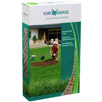 Регенеративно-восстанавливающая семена газонной травы (Euro Grass СДБ)