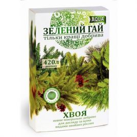 Зелений гай осенняя хвоя минеральные удобрения (Гилея)
