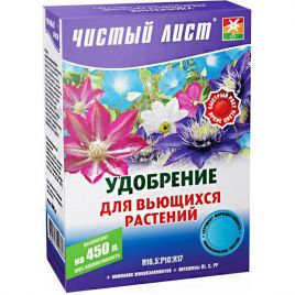 Чистый лист (кристал) для вьющихся раст кристал минер удобрение (Kvitofor)
