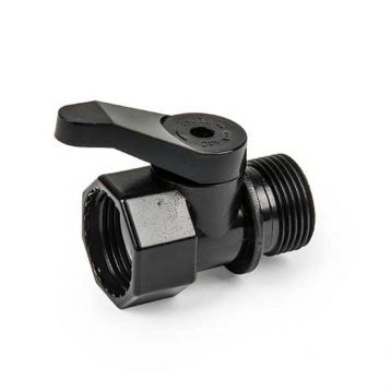 Кран, зовнішня різьба 3/4", внутрішня різьба 3/4"