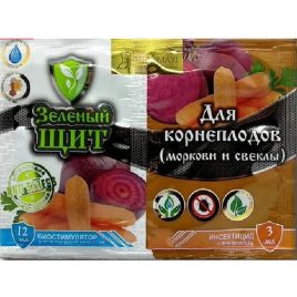 Зеленый щит для корнеплодов 