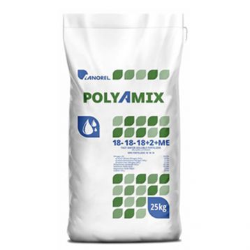 Добриво Полімікс НПК (Polyamix NPK) 18-18-18 + ME водорозчинне
