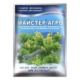 Добриво мінеральне Майстер-Агро для хвойних рослин
