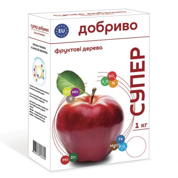 Удобрение СУПЕР для фруктовых деревьев органо-минеральное 