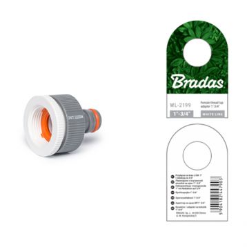 Адаптер редукційний на кран WHITE LINE РВ 1" / 3/4" (Bradas)