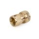 Коннектор латунний на шланг 3/4" BRASS 