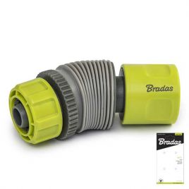 Коннектор з регулюванням кута нахилу на шланг 1/2" LIME LINE 