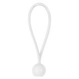Эластичный резиновый шнур с шариком 15см BUNGEE CORD BALL белый