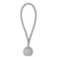 Эластичный резиновый шнур с шариком 20см BUNGEE CORD BALL серый