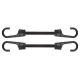 Гумовий шнур з гачками 2 х 120см PVC BUNGEE CORD HOOK