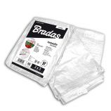 Тент білий (тарпаулін) водонепроникний WHITE 90 гр/м² 