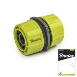 Муфта ремонтна (з'єднувальна) для шлангів 1/2" LIME LINE (салатово-сіра) 