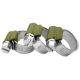 Хомут черв'ячний FORCE W1 120-140 мм 
