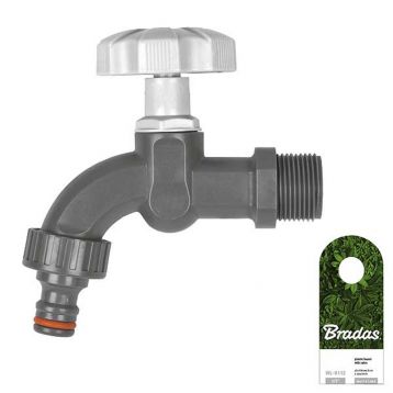 Кран 3/4 "+ підключення до шлангу 