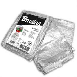 Тент усиленный (тарпаулин) SILVER 120 гр/м² 