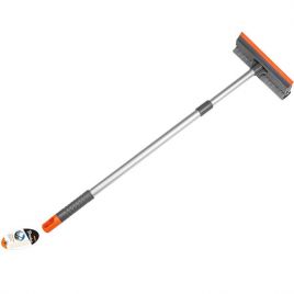 Скребок для миття вікон 8" (20 см) з телескопічною ручкою 60-95 см (Bradas)