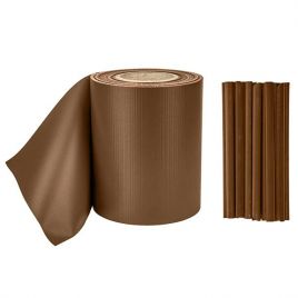 Стрічка для забору 19см x 35м 450г / м2 коричнева 