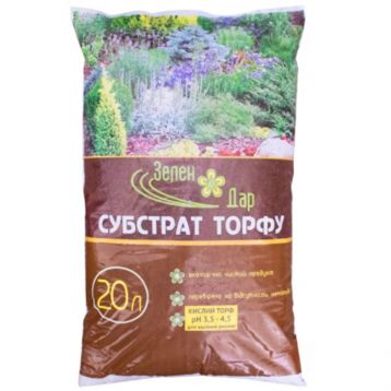 Торф кислый (рН 3,5-4,5) Зеленый дар