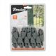 Затискач для сіток/тентів BUNGEE CORD CLIPS, зелений, 50 шт. (Bradas)