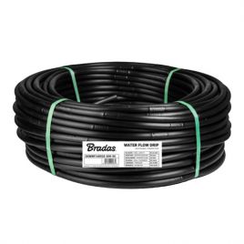 Трубка краплинна d-16 (0,9 мм) через 33 см, 2 л/год. WATER FLOW DRIP (Bradas)