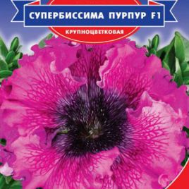 Петуния Супербиссима Пурпур F1