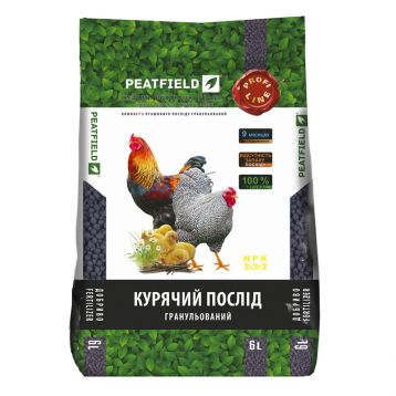 Добриво органічне Послід курячий гранульований 