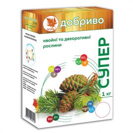 Добриво Супер Осінь для хвойних та декоративних 