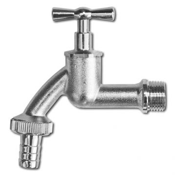 Кран вентильний 3/4" латунь 