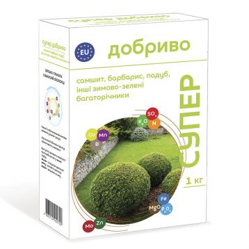 Добриво Супер Самшит, барбаріс, падуб 