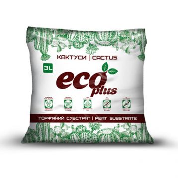 Субстрат для кактусів торф'яний Eco Plus