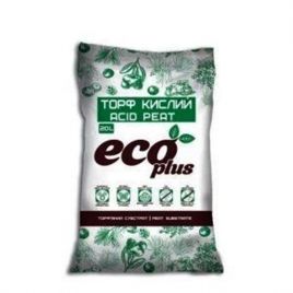 Субстрат Торф кислий Eco Plus