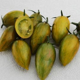 Зелений тигр (Грін Тайгер) насіння томата індет. черрі раннього слив. 25-30 гр. смугаст. зел. (Seedera)