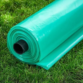 Пленка тепличная 120 мкм 12 м (24 месяца) зеленая (Планета Пластик)