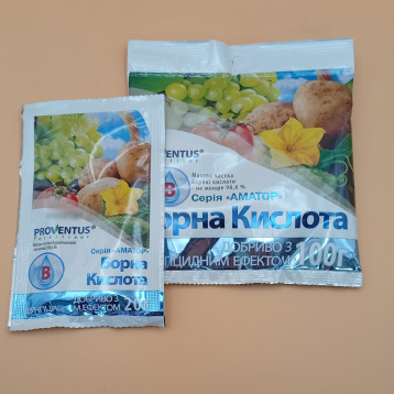 Борна кислота стимулятор росту (Провентус)