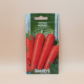 Корал насіння моркви Флакке пізньої 145-150 дн 18-21 см 100-130 гр (GL Seeds)