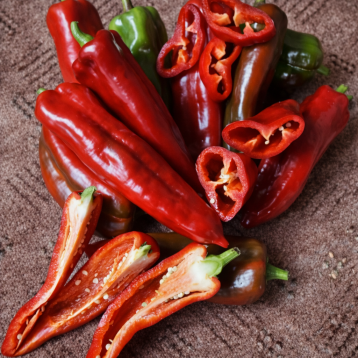 Конік F1 насіння гіркого перцю тип Каппі раннього 60 дн. коніч. 160-180 гр. 20-22х3-3,5см зел./червон. (Spark Seeds)