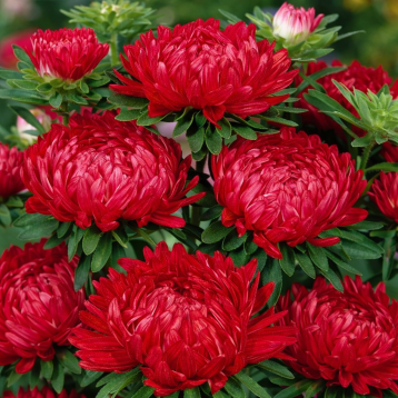 Тауер красная семена астры пионовидной (Satimex)